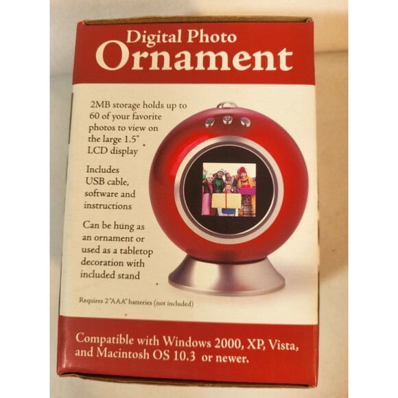 60 Digital Photo Picture Image Christmas Tree Ornament Mac & Windows Compatible - Picture 6 of 6
